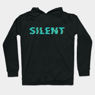 silent text Hoodie